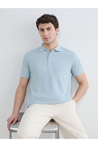 LC Waikiki Tricou pentru bărbați LCWAIKIKI Classic Polo Neck Pique