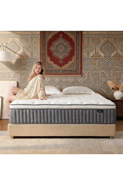 TBSITNS Hybrid Memory Foam Mattress 180×200×30cm,Medium Firm Orthopedic Mattr...