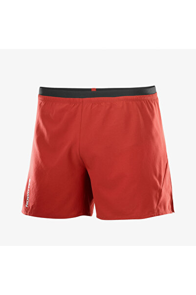Salomon Cross 5 Erkek Kırmızı Koşu Şortu