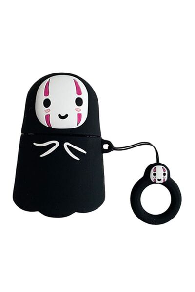 Beauenty Cartoon Themed Protective Case For Apple AirPods 1/2 Black/White