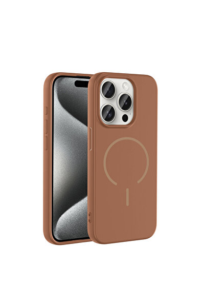 Başkenttekno حافظة آيفون 15 برو ماكس ميتا لانش مي-سيف مع حماية للكاميرا، مصنو...