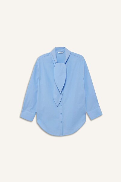 DeFacto Μακρυμάνικο τουνίκ από ποπλίνα κανονικής εφαρμογής G8431AX26SP