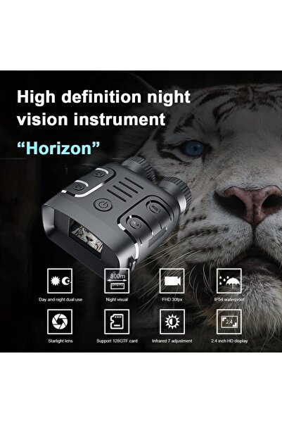 Arabest 1080P Night Vision Binoculars with 5X Digital Zoom, 2.4 Inch Display ...