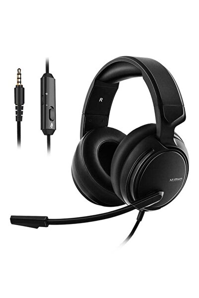 nubwo Wired Headset Earphone Black