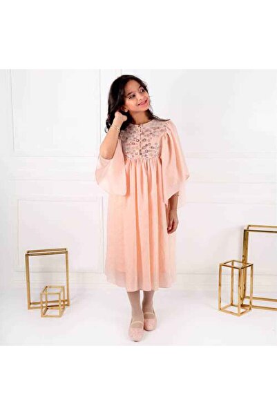 Mamnon Floral dress with crystals