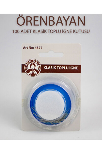 Ören Bayan Kutulu Klasik Toplu İğne 100'lü