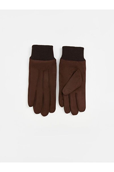 LC Waikiki Lcw Accessories Plush Detailed Men's Gloves