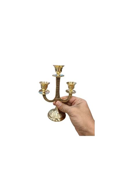 Hope حامل شموع بتصميم مغولي – حامل شموع عتيق لغرفة المعيشة، قطعة مركزية للطاو...