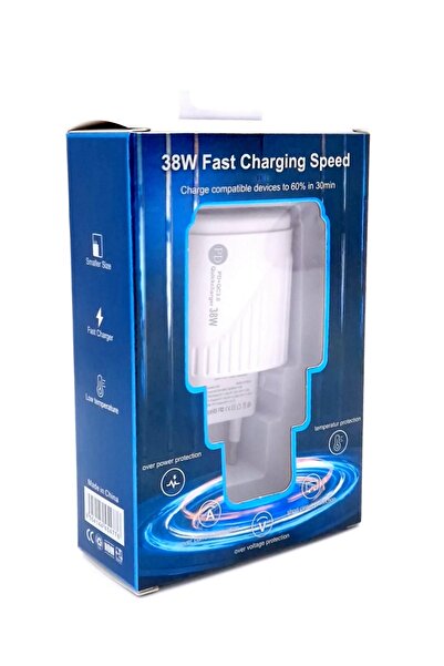 PD 220V USB-A + USB-C 38W PD-70 Power Adapter – Power and speed in one device