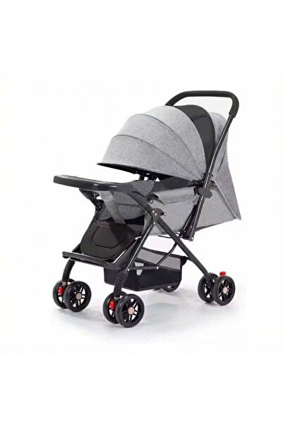 Genaric Two-Way Adjustable and Foldable Baby Stroller with Handles, Safety Be...