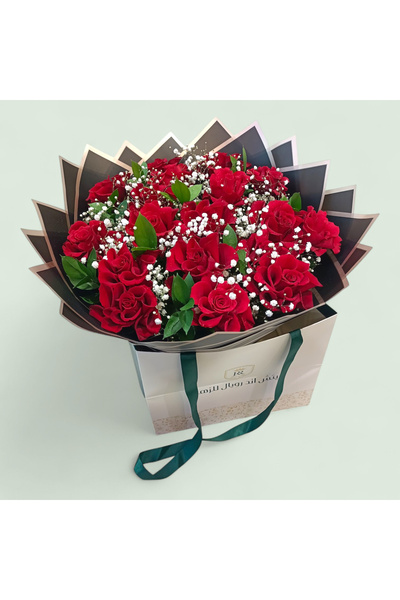 Rich and Royal Flowers Red Elegance