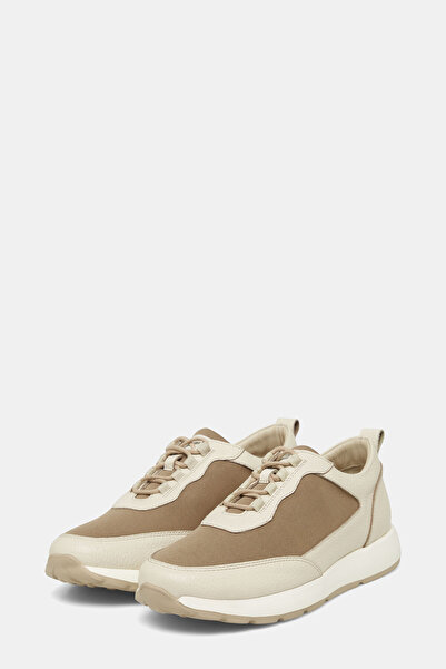 W Collection BEJ DERİ SPOR AYAKKABI