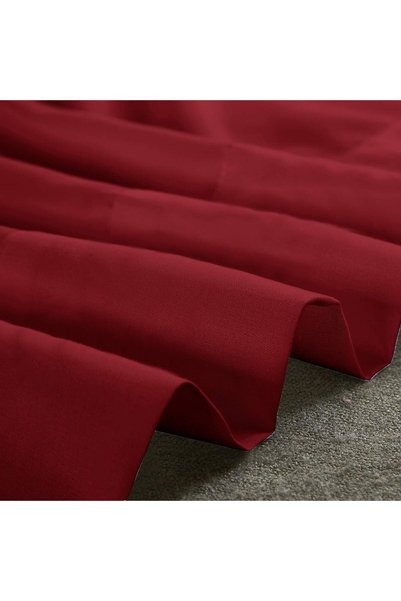 ZJ&Brothers King Bed Sheets Set, 500 TC, 4 Piece, Microfiber, 41 cm Pockets, Wrinkle Free (Red)