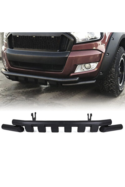 TMZ Garage Ford Ranger T6 T7 T8 Shark Ön Koruma Demiri | Ön Tampon Koruma Bar...