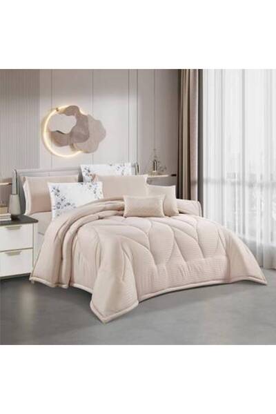 Jinan sa Hotel-style summer bedspread - Double size 200 x 200 cm, 8-piece set