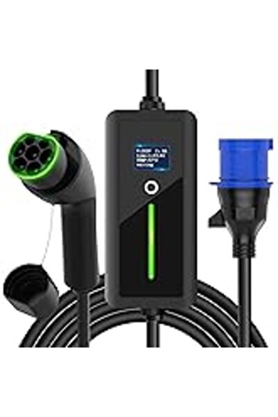 Generic 7kW Portable Electric Vehicle Charger with Type 2 Charger