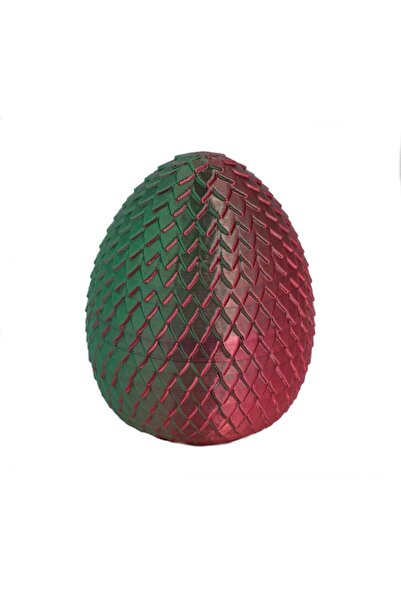 Sani Figure Breasts, Dragon Egg 90 x 115 mm, Green, Red