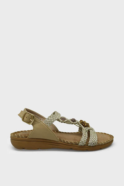 Guja Women's Daily Stone Sandals Beige Blg150-39