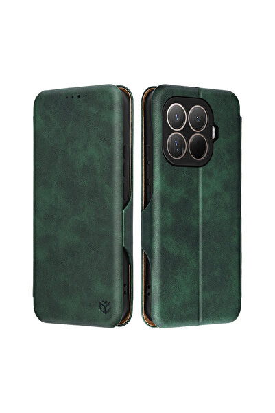 Techsuit 360° Xiaomi 15T Pro Safe Wallet Plus case, green