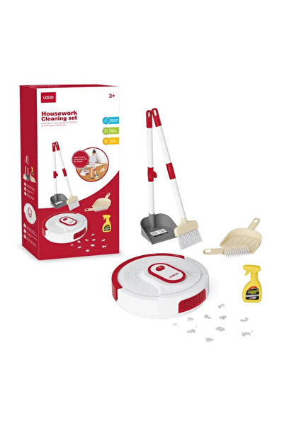 Toybox Kids Electric Cleaning Kit – Simulated Light-Up Sweeping Machine & Hou...