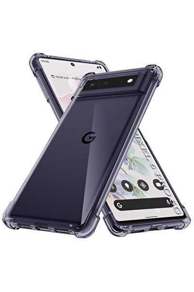 Techsuit Husa Google Pixel 6 Pro Shockproof Clear Silicone, fumuriu