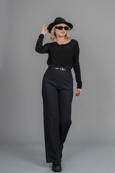 MissVina Baylee High Waist Pencil Belted Pantoon 30306