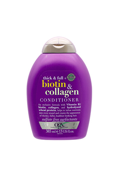 OGX COND BIOTIN&COLLAGEN THICK&FULL 385ML