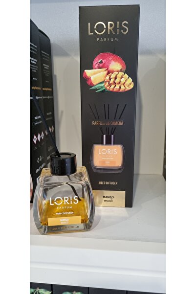Loris Odorizant de camera cu bețișoare, parfum de cameră, Mango