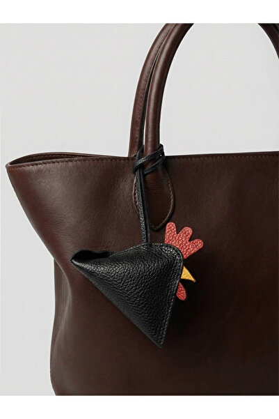 yedideri Hakiki Deri Tavuk Figürlü Bozuk Para Cüzdanı & Çanta Aksesuarı