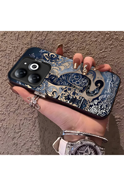 ARTISHELL Tecno Spark 20 Uyumlu, gizemli siyah kedi tasarımlı şok korumalı te...