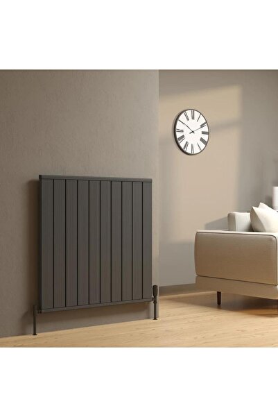 Lojimax Alüminyum Dekoratif Radyatör Flat Line 500 x 1294 13 Dilim | Dokulu A...