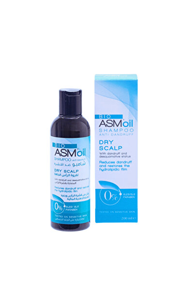 BIO ASM زيت شامبو مضاد للجلد الجاف لفروة الرأس 200 مل