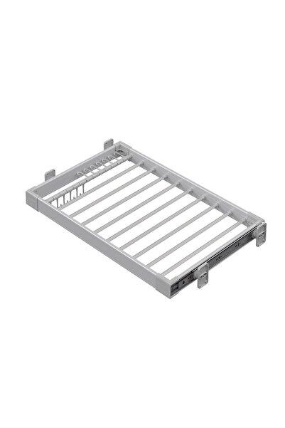 HUZUR Alüminyum Borulu 70 cm Tavan Bağlantılı Teleskopik Pantolonluk (H 7304)