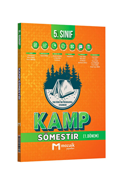Mozaik Yayınları 5.SINIF MOZAİK SÖMESTİR (1.DÖNEM) KAMP - 2025-26
