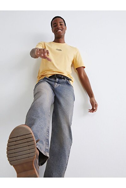 LC Waikiki Xside Crew Neck Printed Combed Cotton Men's T-Shirt