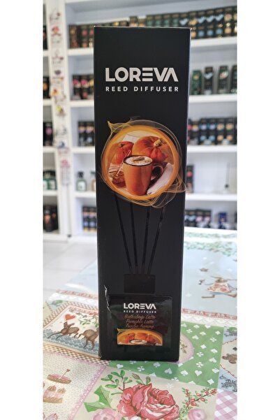 LOREVA Parfum de cameră cu bețișoare Pumpkin Latte odorizant cameră 100ml