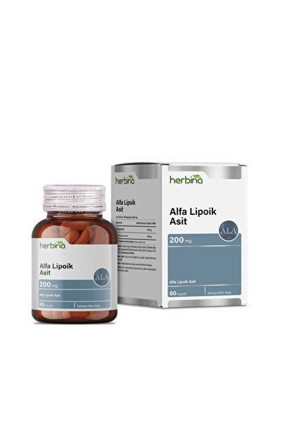 Herbina Alfa Lipoik Asit 200mg 60 Kapsül