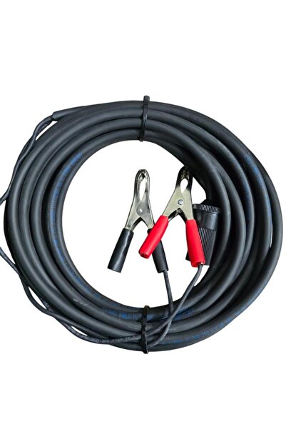 Geseus Aküden Bağlantılı Araç Çakmaklık Uzatma Kablosu Akü Maşalı 12-24 V/16A...
