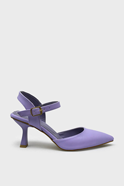 kanuga Women's Open Back Heeled Shoes Lilac Bb2023-23