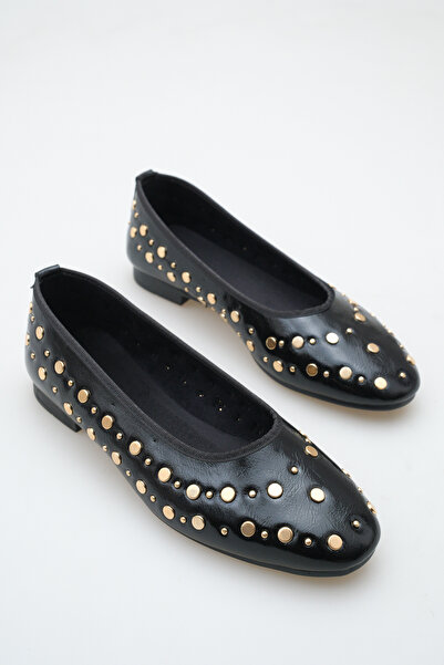 meyra'nın ayakkabıları Balerina de zi cu zi pentru femei Stoned, din piele ne...