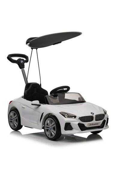 BMW - Z4 Roadster Push Car Handle With Canopy - White