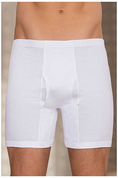 Berrak kit iç giyim 1055 12'li Pamuklu Penye Paçalı Külot