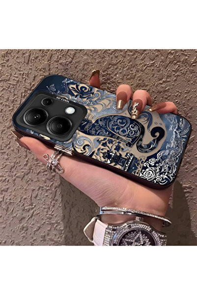 ARTISHELL Redmi Note 13 Pro 4G Uyumlu, gizemli siyah kedi tasarımlı şok korum...