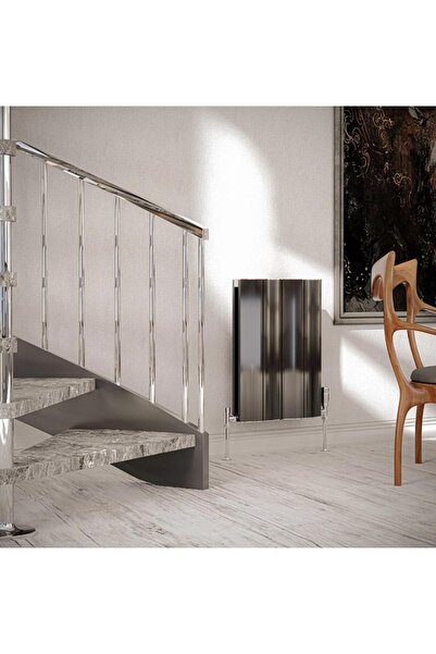 Lojimax Alüminyum Dekoratif Radyatör Amazonite 600 x 620 6 Dilim | Dokulu Ant...