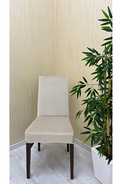 Şahaneev Tekstil İtalyan Süet Kumaş Lastikli Kaymaz Esnek Sandalye Koruyucu Ö...