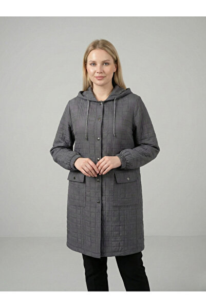 LARCH EXCLUSİVE MEVSİMLİK KAPÜŞONLU KISA KAP