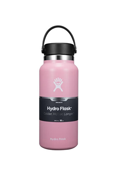 Hydro Flask Vacuum Insulated Water Bottle 32oz（handle cover style,strawless）