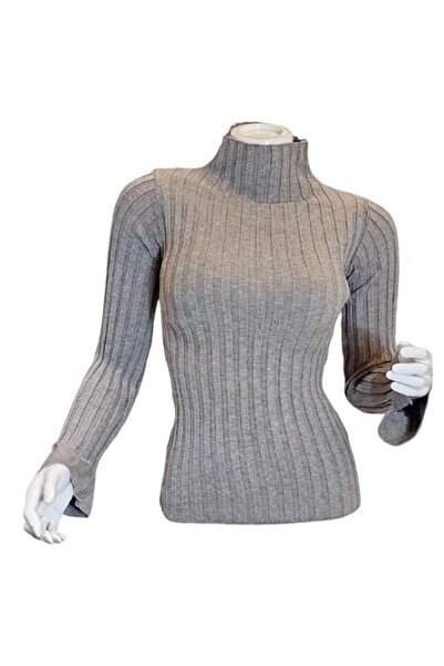 1way Winter blouse with a high neck and long sleeves