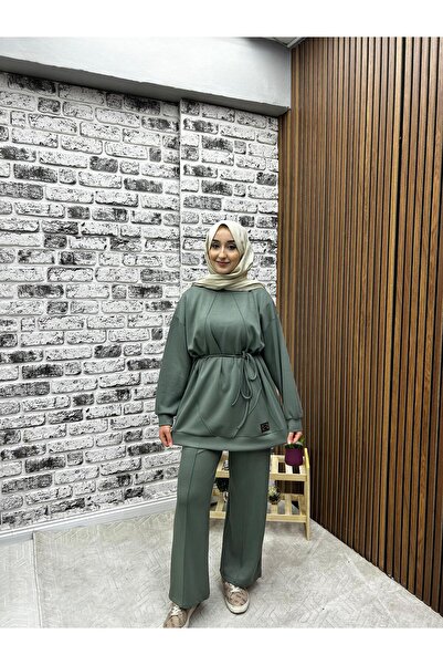 Rema Women's Ki̇bri̇t Çima Detail Pants Suit (Two-Piece)