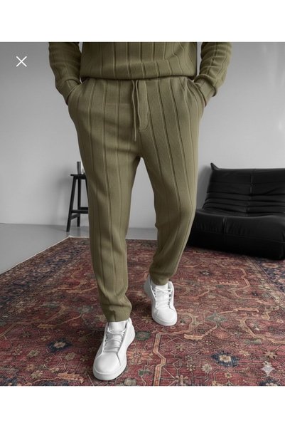 one2tex Ottoman Fabric Pocketed Long Sleeve Sweatshirt and Pants from Alt Üst Takım